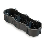 Коробка установочная 3-местная 212х70х45, GE40024, (44959) Коробка установочная