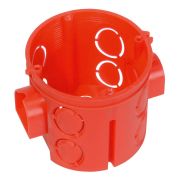 Коробка установочная 68х62 углубленная безгалогенная (HF) (80-0510) Коробка установочная