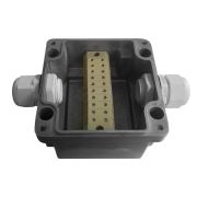 МКС «Мороз», 2ВК, IP66/IP68 Коробка коммутационная металлическая