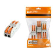 СК-412-2 (2,5 мм²) (4шт) TDM (SQ0527-0051) Соединительная проходная клемма