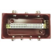 У614А латунный ввод (zeta30321) Коробка клеммная