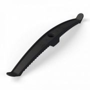 Держатель кабеля двусторонний для прямого монтажа черный (PR13.0383) Промрукав Держатель кабеля двусторонний для прямого монтажа