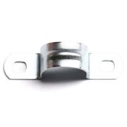 Скоба двухлапковая D22 (100 шт) (53356) Скоба двухлапковая оцинкованная