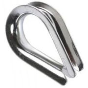 Коуш стальной оцинкованный под трос D2-D3 (CM621003) Коуш