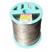 Трос стальной в ПВХ оплетке d=3,5 мм, прозрачный (200м)(09-5335) Трос стальной