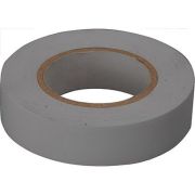 Изолента серая ПВХ 15х25х0.13мм (KR-09-2108) Лента изоляционная