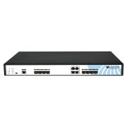 OLT BDCOM P3600-04-2AC с 4 портами GEPON (SFP), 2 комбо-портами, 2хSFP, 2хSFP+, 2хRJ-45, 2 БП АC, FEC