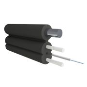 Кабель оптический Alpha Mile Flex FTTx, с дополнительным несущим элементом (проволока 1.0 мм), 1 волокно
