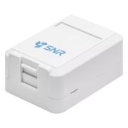 Корпус настенной розетки SNR под модули KeyStone, 1 порт