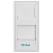 Вставка SNR под модули KeyStone, 1 порт, 45х22,5мм