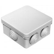 Коробка распределительная 80х80х40 для о/п безгалогенная (HF) (40-0215) Коробка распределительная