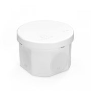 Коробка распределительная 70х50 для прямого монтажа двухкомпонентная безгалогенная (HF) белая (60-0110-9003) Коробка распределительная