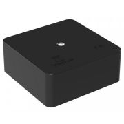 Коробка универсальная 75х75х30 для кабель-канала безгалогенная (HF) черная (40-0450-9005) Коробка универсальная