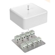 Коробка огнестойкая 103х103х45 для кабель-канала (40-0470-FR6.0-6) Коробка огнестойкая для кабель-канала