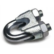 Зажим троса одинарный D4мм тип «Слоник» DIN 741 (PR08.3892) Зажим для троса