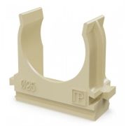 Крепёж-клипса для труб АБС-пластик сосна D25 (100 шт) (PR13.0050) Крепление для труб ПВХ