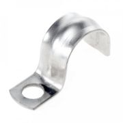 Скоба металлическая однолапковая СМО 25-26 отв.5,9 (100ш) (PR08.4860) Скоба металлическая однолапковая