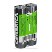 Батарейка солевая R06/AA GENERICA (2 шт) (ABT-R06-ST-L02-G) Батарейка солевая