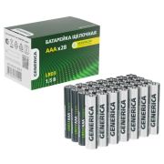 Батарейка Alkaline LR03/AAA GENERICA (28 шт) (ABT-LR03-ST-B28-G) Батарейка щелочная