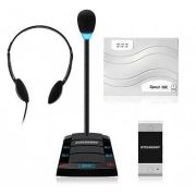 Переговорное устройство «клиент-кассир» STELBERRY S-411/2 с комплексом записи переговоров