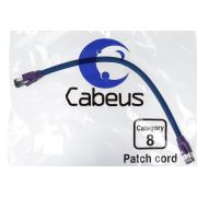 PC-SSTP-RJ45-Cat.8-0.5m-LSZH (9700c), серый Патч-корд медный