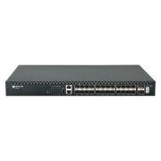 Управляемый коммутатор уровня 3 BDCOM S5800-24X2C, 24x 1/10GE SFP+, 2x 40/100GE QSFP28, Hot Swap БП 1+1, в комплекте 2x PSU AC ~220V AC