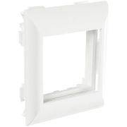 Суппорт с рамкой 1 пост (45х45) на профиль для короба 100х50, 105х50 (100012S) Суппорт