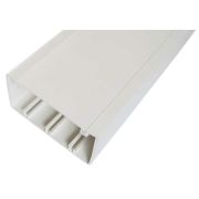 Короб с крышкой 100х50х2000мм, белый (100001S) Короб