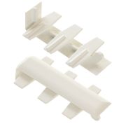 Соединительная деталь для короба 100х50 (100006S) (состоит из трех частей) Соединитель на стык