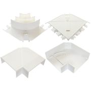 Угол плоский изменяемый для короба 130х50 (130005S) Угол плоский