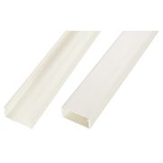 Короб 40х20х2000мм с перегородкой белый (040011S) Короб