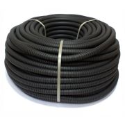 Труба ПВХ легкая D32, черная (10132-25BL) Труба гофрированная, с зондом