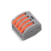 PCT-214 (11396c) (10 шт) Клемма соединительная универсальная 4-х проводная