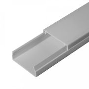 Короб 40х16 (Промрукав) (PR03.0074) Кабель-канал с двойным замком серый 40х16