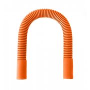 Поворот гибкий гофрированный универсальный D20 оранжевый (Промрукав) (PR13.1227) Поворот
