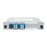 Мультиплексор B-OptiX CWDM одноволоконный 4-канальный (trx:1610-1550, 1470-1530), в пластиковом слоте