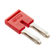 Перемычка вставная, для клемм на 4 кв.мм, 2-х полюсная (SBF-2-6) Перемычка вставная