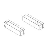 DBA-102 Glass Comfort Комплект монтажный для цельностеклянной рамы и створки, для совместной работы с замком DB100.