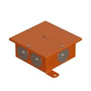 Коробка SMB165 металлическая 164х164х65, 6 металлических заглушек (56009S) Коробка, огнестойкая