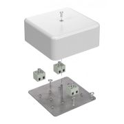 Коробка огнестойкая 103х103х45 (латунь) (40-0470-FR2.5-6-Е60) Коробка огнестойкая для открытой установки