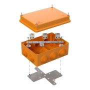 Коробка огнестойкая 150х110х70 (латунь) (40-0310-FR2.5-6-Е60) Коробка огнестойкая для открытой установки