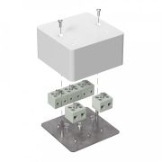 Коробка огнестойкая 85х85х45 (латунь) (40-0460-FR6.0-10-Е60) Коробка огнестойкая для открытой установки