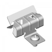 Зажим балочный 2-7 мм с отгибом и винтом М6х9 (PR08.5818) Зажим балочный