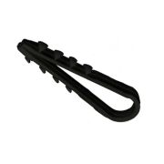 Дюбель хомут 11-18мм, чёрный (100 шт) (40418BL) Дюбель хомут