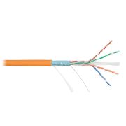Кабель NIKOLAN F/UTP 4 пары, Кат.6 (Класс E), тест по ISO/IEC, 250МГц, одножильный, BC (чистая медь), 23AWG (0,57мм), внутренний, LSZH нг(А)-HFLTx