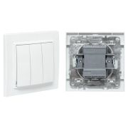 Минск Выключатель 3-кл. СП 10А (ERV10-024-10) Выключатель 3-кл. СП 10А