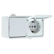 Прага Блок роз.-выкл. 1-кл. 16А (EKRV16-050-10-440) Блок роз.-выкл. 1-кл. 16А