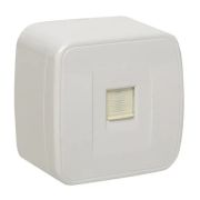 Минск Розетка RJ-45 1-местная ОП 1А (EGK01-035-10) Розетка RJ-45 1-местная ОП 1А