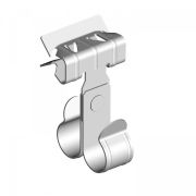 Зажим балочный 2-7 мм под трубу 20 мм двойной (PR08.5825) Зажим балочный