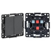 Стокгольм Механизм Выключателя 2-кл. 10А (EZV10-023-10) Механизм Выключателя 2-кл. 10А